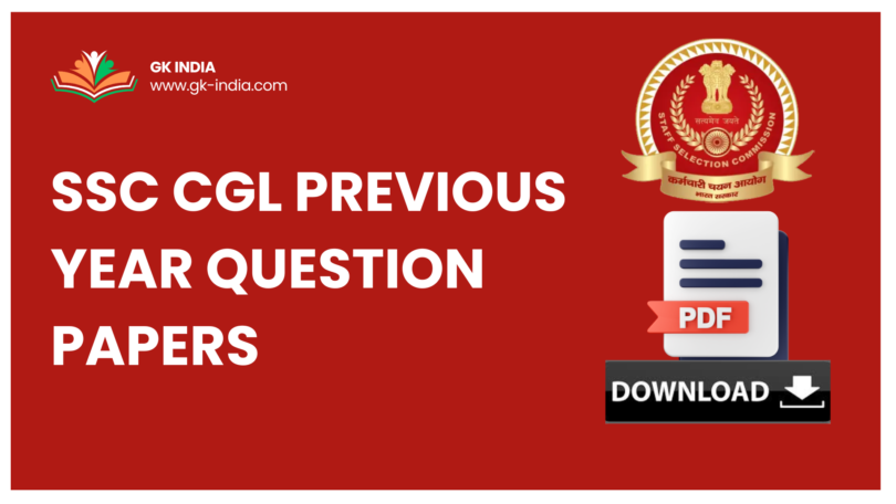 SSC CGL Previous Year Question Papers